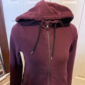 Under Armour Maroon Full ZIP Womens XS Hoodie